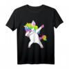 Magisches Regenbogen Einhorn T-Shirt für Mädchen und Frauen – Geschenkidee für Kinder, Teenager & Erwachsene, perfekt für Geburtstage, Weihnachten und Kostümpartys