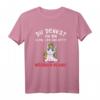 Du Denkst Ich Bin Klein Lieb Und Nett Süßes Lustiges Einhorn Kurzarm T-Shirt - Perfektes Geschenk für Mädchen, Frauen & Kinder die Einhörner lieben