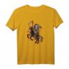 Sensenmann reitet Einhorn T-Shirt - Lustiges Fantasy Humor Shirt für Fans & Freunde