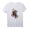 Sensenmann reitet Einhorn T-Shirt - Lustiges Fantasy Humor Shirt für Fans & Freunde