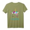 HapPanda buntes Einhorn Carlotta T-Shirt – Perfektes Geschenk für Mädchen, Damen und Einhorn-Liebhaberinnen