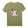 Dabbing Einhorn T-Shirt mit Regenbogen – Trendiges Party-Shirt für Einhornfans & tolles Geschenk für Geburtstage und Weihnachten