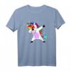 Dabbing Einhorn T-Shirt mit Regenbogen – Trendiges Party-Shirt für Einhornfans & tolles Geschenk für Geburtstage und Weihnachten