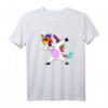 Dabbing Einhorn T-Shirt mit Regenbogen – Trendiges Party-Shirt für Einhornfans & tolles Geschenk für Geburtstage und Weihnachten