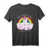 Ich Werde Eine Große Schwester Nochmal 2023 Einhorn T-Shirt – Perfektes Geschenk für werdende große Schwester