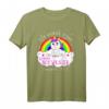 Ich Werde Eine Große Schwester Nochmal 2023 Einhorn T-Shirt – Perfektes Geschenk für werdende große Schwester