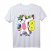 Mädchen 8. Geburtstag Dabbing Einhorn T-Shirt - Lustiges Geburtstagsoutfit & Geschenk für 8-Jährige Mädchen
