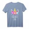 Cooles Einhorn T-Shirt zum Geburtstag 55 Jahre Frauen - Lustiges Party Shirt, Geschenk & Deko für Kinder, Mädchen & Jungen