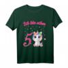 Kinder Ich bin schon fünf Einhorn Mädchen T-Shirt - Süßes Geburtstagsoutfit für kleine Prinzessinnen zum 5. Geburtstag
