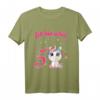 Kinder Ich bin schon fünf Einhorn Mädchen T-Shirt - Süßes Geburtstagsoutfit für kleine Prinzessinnen zum 5. Geburtstag