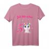Kinder Ich bin schon fünf Einhorn Mädchen T-Shirt - Süßes Geburtstagsoutfit für kleine Prinzessinnen zum 5. Geburtstag