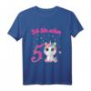 Kinder Ich bin schon fünf Einhorn Mädchen T-Shirt - Süßes Geburtstagsoutfit für kleine Prinzessinnen zum 5. Geburtstag