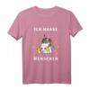 Ich hasse Menschen Einhorn T-Shirt mit Mittelfinger Hoch - Rebellisches Shirt für Einhorn-Fans & Humorliebhaber