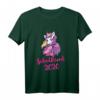 Kinder Lila Schulkind 2020 Mädchen Einhorn Einschulung T-Shirt – Buntes Geschenk für den ersten Schultag & Einhorn-Fans