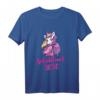 Kinder Lila Schulkind 2020 Mädchen Einhorn Einschulung T-Shirt – Buntes Geschenk für den ersten Schultag & Einhorn-Fans