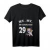 Damen Hex Hex schon wieder 29 + Geburtstag Frauen Einhorn T-Shirt mit V-Ausschnitt – Lustiges Geschenk zum 30. Geburtstag und Party-Outfit