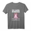 Damen Ich Hasse Montag - I Hate Monday Mit Einhorn T-Shirt für humorvolle Frauen, ideal als Geschenk gegen Montagsstimmung
