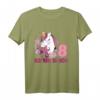Kinder 8. Geburtstag Mädchen Pferd & Einhorn T-Shirt - Perfekt für Pferde- und Einhornliebhaberinnen bei Geburtstagsfeiern