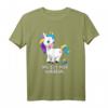 Das ist mir scheißegal T-Shirt - Lustiges Einhorn Kacke Regenbogen Design für Freunde & Partner, originelles Geschenk