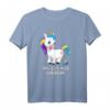 Das ist mir scheißegal T-Shirt - Lustiges Einhorn Kacke Regenbogen Design für Freunde & Partner, originelles Geschenk