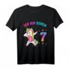 Kinder 7. Geburtstag Mädchen Einhorn T-Shirt - Buntes Party-Outfit für den 7. Geburtstag, perfekt als Geschenk und Hingucker in Schule & Party