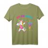 Kinder 7. Geburtstag Mädchen Einhorn T-Shirt - Buntes Party-Outfit für den 7. Geburtstag, perfekt als Geschenk und Hingucker in Schule & Party