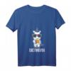 Bierhorn Einhorn Trinkt Bier Party T-Shirt - Lustiges Geschenk für Bierliebhaber, Junggesellenabschied & Partyoutfit mit V-Ausschnitt