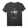 Buntes Einhorn Ronja T-Shirt zum HapPanda – Magisches Geschenk für Mädchen und Einhorn-Liebhaberinnen