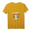 Damen Einhorn Fledermaus Märchen Be Different T-Shirt mit V-Ausschnitt – Lustiges Fantasy Design für Frauen und Mädchen