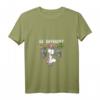 Damen Einhorn Fledermaus Märchen Be Different T-Shirt mit V-Ausschnitt – Lustiges Fantasy Design für Frauen und Mädchen