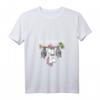 Damen Einhorn Fledermaus Märchen Be Different T-Shirt mit V-Ausschnitt – Lustiges Fantasy Design für Frauen und Mädchen