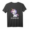 Lustiges Einhorn Nö Spruch T-Shirt – Ironisches Statement für Alltag, Büro und Humorvolle