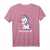 Lustiges Einhorn Nö Spruch T-Shirt – Ironisches Statement für Alltag, Büro und Humorvolle