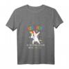 Lustiges Damen Erzieherin T-Shirt mit Einhorn - Perfektes Geschenk für Pädagogen, Absolventen & als Dankeschön zu Weihnachten & Geburtstag