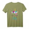 Nelly Einhorn Name Geschenk - Personalisierte T-Shirts für Mädchen und Damen, Perfekt für Geburtstage und Einhorn-Partys