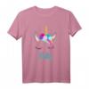 Nelly Einhorn Name Geschenk - Personalisierte T-Shirts für Mädchen und Damen, Perfekt für Geburtstage und Einhorn-Partys