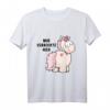 Einhorn Kinder T-Shirt mit Botschaft 'Nur Verrückte hier' - Buntes NICI Shirt für Kinder mit Faultier, Lama & Alpaka Design