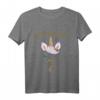 Kinder HapPanda Einhorn T-Shirt - Klassisch geschnitten, buntes Motiv für Kindergeburtstag & Feier