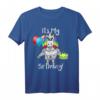 Lustiges Einhorn Geburtstag T-Shirt mit Torte & Ballons – Perfekt für Kinderpartys, Mädchen & Jungen