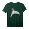 Delfin T-Shirt mit Einhorn, das auf einem Delfin reitet - Lustiges Geschenk für Delfin- und Einhorn-Fans
