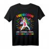 Nursicorn Nurse Unicorn Damen T-Shirt – Lustiges Geschenk für Krankenschwestern, Einhorn & Regenbogen Design