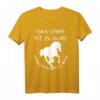Pferde Motiv Geschenk für Reiterinnen und den Reitstall - Lustiges Pferde Mädchen T-Shirt mit Spruch für Geburtstage & Tierliebhaberinnen