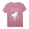 Pferde Motiv Geschenk für Reiterinnen und den Reitstall - Lustiges Pferde Mädchen T-Shirt mit Spruch für Geburtstage & Tierliebhaberinnen