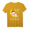 Weck mich auf zu Weihnachten Kinder Geschenk Süßes Einhorn T-Shirt mit Weihnachtsmotiv für Mädchen & Familien