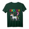 Kinder Geburtstag T-Shirt für Mädchen 7 Jahre - Süßes Einhorn mit 'Endlich 7' Motiv für den Kindergeburtstag