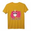Lustiges Rockmusik Metalcore Einhorn T-Shirt mit 'I Love Metal' - Perfektes Geschenk für Metal- und Rockfans, Konzert und Festival Outfit
