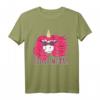 Lustiges Rockmusik Metalcore Einhorn T-Shirt mit 'I Love Metal' - Perfektes Geschenk für Metal- und Rockfans, Konzert und Festival Outfit