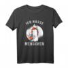 Ich Hasse Menschen Einhorn Mittelfinger T-Shirt – Provokantes Asozial Geschenk für Egoisten & Sarkastiker
