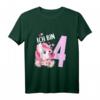 Kinder Einhorn T-Shirt - Ich bin 4 Jahre 4. Geburtstag, Süßes Motiv, Perfekt als Geschenk für Jungen und Mädchen zum Kindergeburtstag