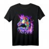 Buntes Regenbogen Einhorn T-Shirt – Süßes Geschenk für Kinder und Einhorn-Fans